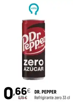 Coviran dr pepper refrigerante zero promoção