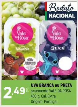 Coviran Uva branca ou preta vale da rosa promoção