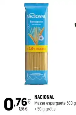 Coviran Nacional massa esparguete promoção
