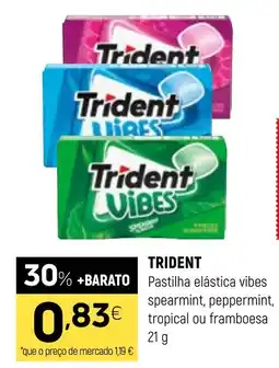 Coviran trident pastilha elástica vibes promoção