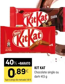 Coviran Kit Kat Chocolate single ou dark promoção