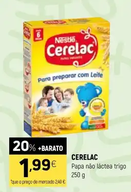 Coviran Cerelac papa não láctea trigo promoção