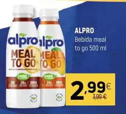 Coviran Alpro bebida meal to go promoção