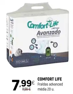Coviran Comfort life fraldas advanced promoção