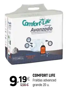 Coviran Comfort life fraldas advanced grande promoção