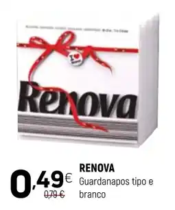 Coviran Renova guardanapos tipo e branco promoção