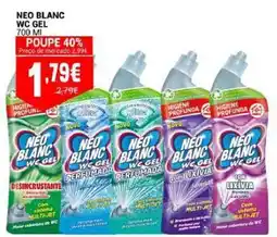 Neomáquina neo blanc wc gel promoção