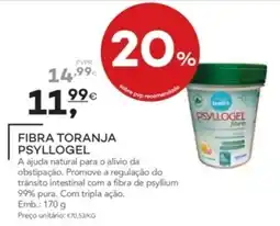 Well's fibra toranja psylogel promoção