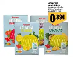 Neomáquina Gelatina auchan 0% promoção