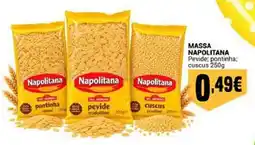 Neomáquina Massa napolitana pevide; pontinha; cuscus promoção
