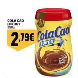 Neomáquina Cola Cao Energy Turbo promoção