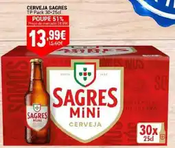Neomáquina Sagres mini cerveja promoção
