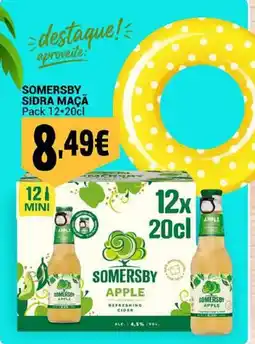 Neomáquina somersby sidra maçã promoção