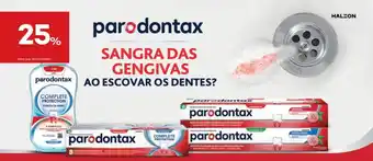 Parodontax sangra das gengivas