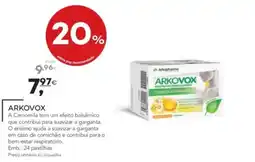 Well's arkovox pastilhas para chupar promoção