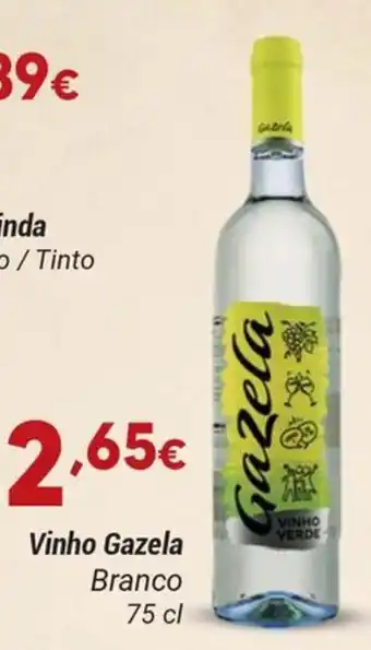 GidaCarnes Supermercados Vinho Gazela Branco promoção