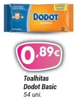 GidaCarnes Supermercados Toalhitas Dodot Basic promoção