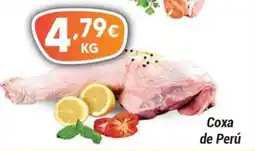 GidaCarnes Supermercados Coxa de Perú promoção