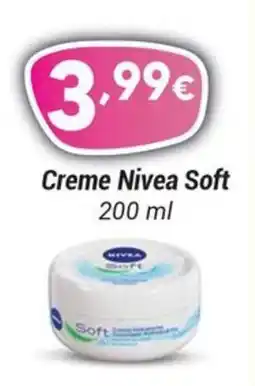 GidaCarnes Supermercados Creme Nivea Soft promoção