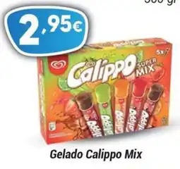 GidaCarnes Supermercados Gelado Calippo Mix promoção