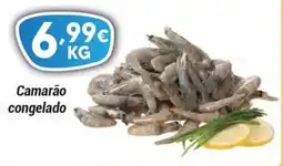 GidaCarnes Supermercados Camarão congelado promoção