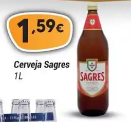 GidaCarnes Supermercados Cerveja Sagres promoção
