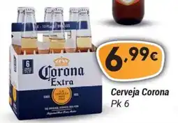 GidaCarnes Supermercados Cerveja Corona Pk 6 promoção