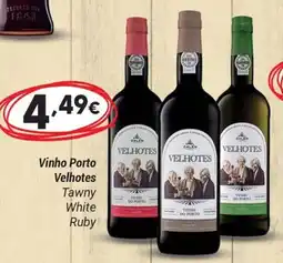 GidaCarnes Supermercados Vinho Porto Velhotess Tawny White Ruby promoção