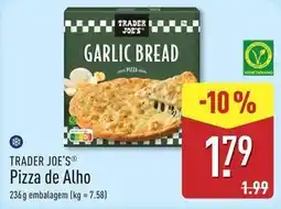 ALDI Pizza de alho promoção