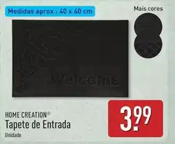 ALDI Home creation - tapete de entrada promoção