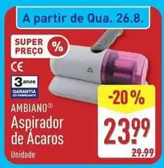 ALDI A+ - aspirador de acaros promoção