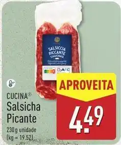 ALDI Salsicha picante promoção