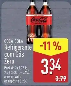 ALDI Valor - refrigerante com gas promoção