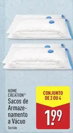 ALDI Home creation - sacos de armaze-nameto a vacuo promoção