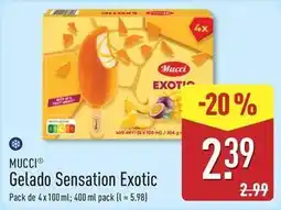 ALDI Mucci - gelado sensation exotic promoção