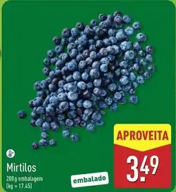 ALDI Mirtilos promoção