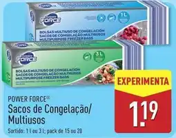 ALDI Sacos de congelação/multiusos promoção
