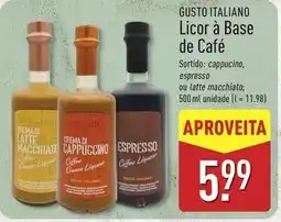 ALDI Espresso - licor a base de cafe promoção