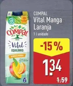 ALDI Compal - vital manga laranja promoção