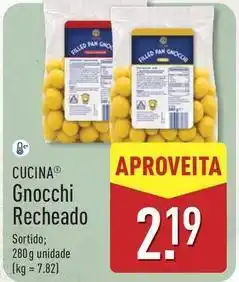 ALDI Pan - gnocchi recheado promoção
