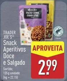 ALDI Snack aperitivos doce e salgado promoção