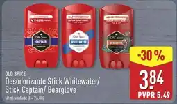 ALDI Old spice - desodorizante stick whitewater promoção