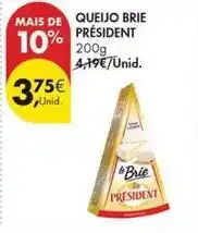 Pingo Doce Président - queijo brie promoção