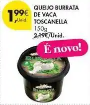 Pingo Doce Queijo burrata de vaca promoção