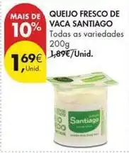 Pingo Doce Santiago - queijo fresco de vaca promoção