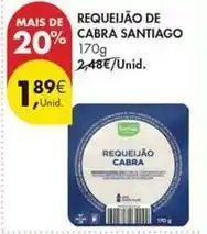 Pingo Doce Santiago - requeijão de cabra promoção