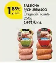Pingo Doce Salsicha p/churresco promoção