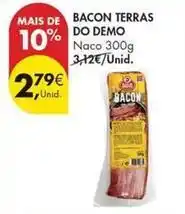 Pingo Doce Bacon terras do demo promoção