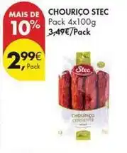Pingo Doce Stec - chouriço promoção