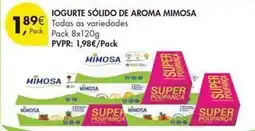 Pingo Doce Mimosa - iogurte sólido de aroma promoção